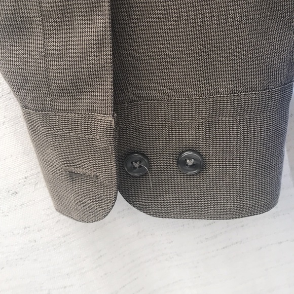 Button down casual men shirt by Perry Ellis size L Olive brown - Picture 7 of 8